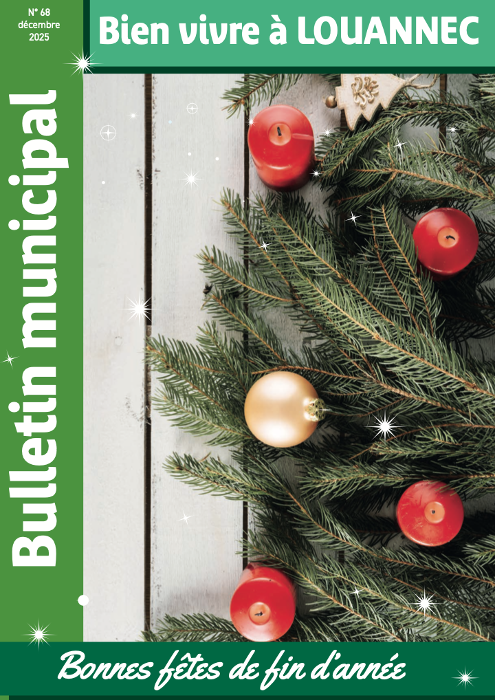 Article dans le bulletin municipal de Louannec – 12/25
